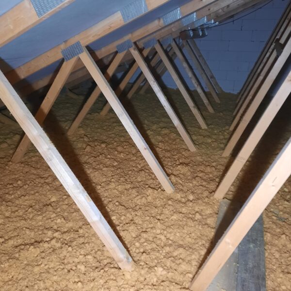 Auksto bēņiņu siltināšana ar Isover KV041