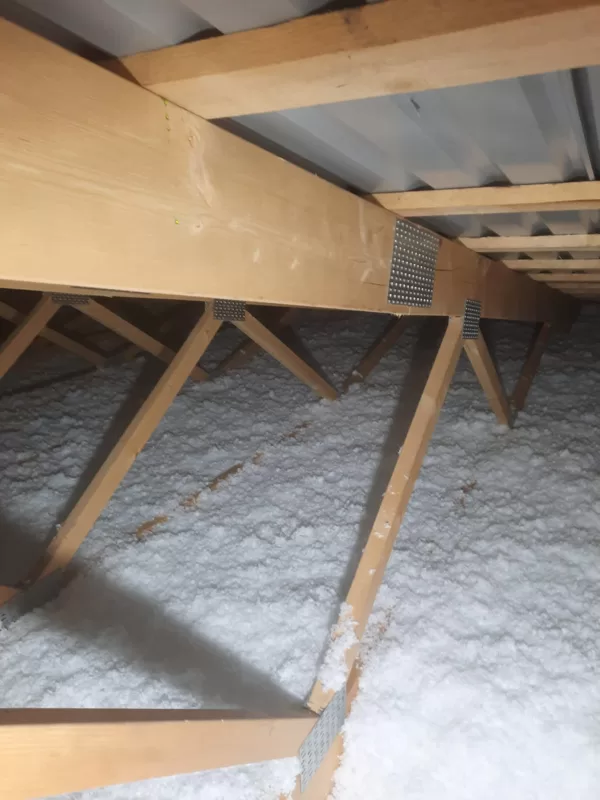 Auksto bēņiņu siltināšana ar Knauf insulation Supafil Loft Pro