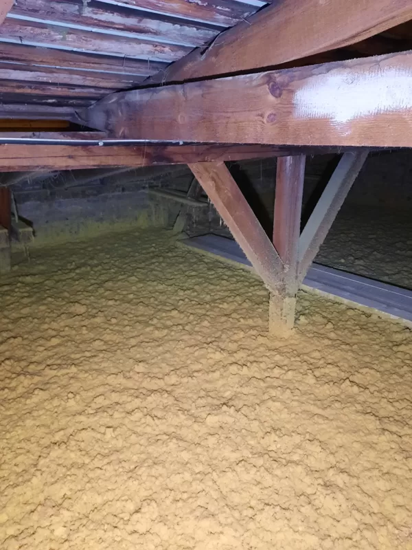 Auksto bēņiņu siltināšana ar Isover KV041
