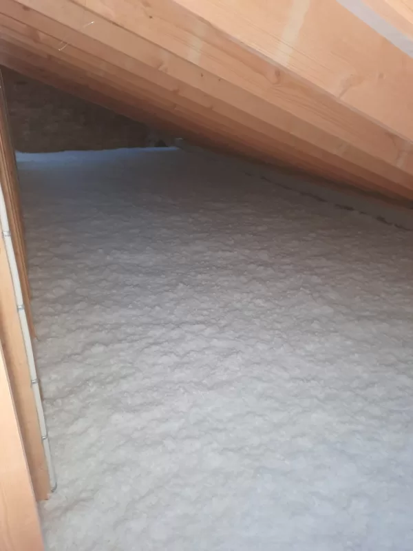 Auksto bēņiņu siltināšana ar Knauf insulation Supafil Loft Pro