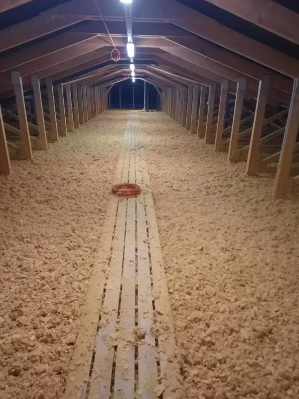 Bēniņu siltināšana ar Isover KV041