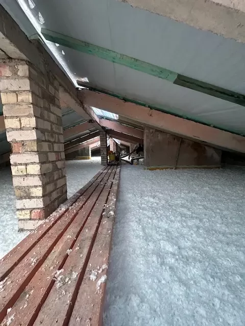 Bēniņu siltināšana ar Supafil Loft pro
